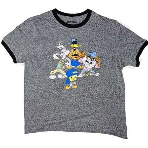 Looney Tunes Gang Ringer Tee Shirt